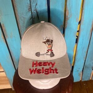 Vintage Warner Brothers Tasmanian Devil Taz heavy weight  embroidered hat